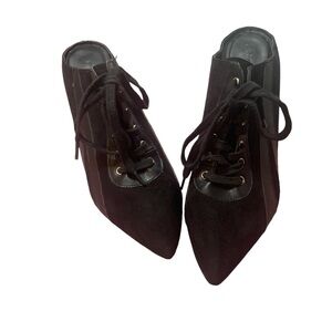 Witchy Boots Size 9 Ladies Wild Diva Lace Up 4” Heels